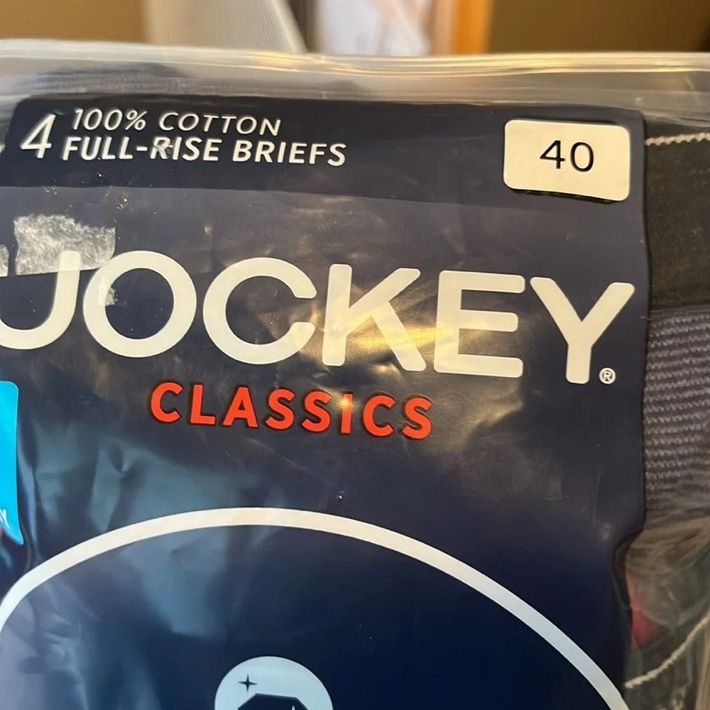 MENS JOCKEY CLASSICS BRIEFS - 4 PACK